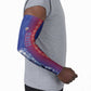 Custom Afro-Haiti Football Arm Sleeves 2026 Grenadye Alaso Blue Version - African Pride