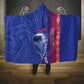 Custom Afro-Haiti Football Hooded Blanket 2026 Grenadye Alaso Blue Version - African Pride