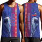 Custom Afro-Haiti Football Men Tank Top 2026 Grenadye Alaso Blue Version - African Pride