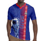 Custom Afro-Haiti Football Rugby Jersey 2026 Grenadye Alaso Blue Version LT14