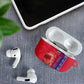 Custom Afro-Haiti Football AirPods Case 2026 Grenadye Alaso Red Version - African Pride