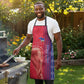 Custom Afro-Haiti Football Apron 2026 Grenadye Alaso Red Version - African Pride
