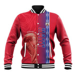 Custom Afro-Haiti Football Baseball Jacket 2026 Grenadye Alaso Red Version - African Pride