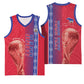 Custom Afro-Haiti Football Basketball Jersey 2026 Grenadye Alaso Red Version - African Pride