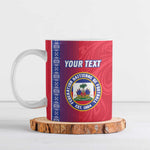 Custom Afro-Haiti Football Ceramic Mug 2026 Grenadye Alaso Red Version - African Pride