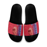 Custom Afro-Haiti Football Slide Sandals 2026 Grenadye Alaso Red Version - African Pride