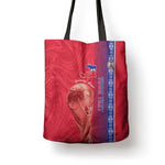 Custom Afro-Haiti Football Tote Bag 2026 Grenadye Alaso Red Version - African Pride