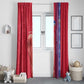 Custom Afro-Haiti Football Window Curtain 2026 Grenadye Alaso Red Version - African Pride