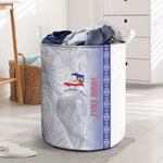 Custom Afro-Haiti Football Laundry Basket 2026 Grenadye Alaso White Version - African Pride