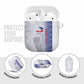 Custom Afro-Haiti Football AirPods Case 2026 Grenadye Alaso White Version - African Pride