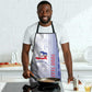 Custom Afro-Haiti Football Apron 2026 Grenadye Alaso White Version - African Pride