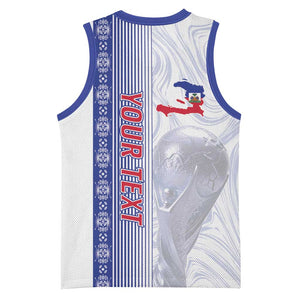Custom Afro-Haiti Football Basketball Jersey 2026 Grenadye Alaso White Version - African Pride
