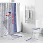Custom Afro-Haiti Football Bathroom Set 2026 Grenadye Alaso White Version - African Pride