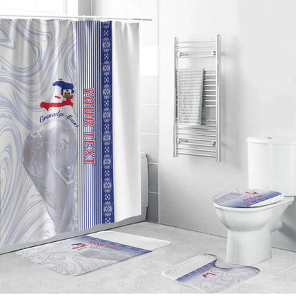 Custom Afro-Haiti Football Bathroom Set 2026 Grenadye Alaso White Version - African Pride