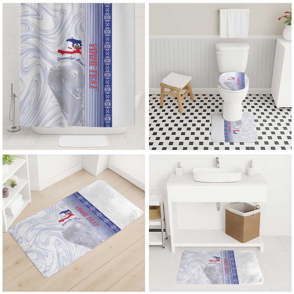 Custom Afro-Haiti Football Bathroom Set 2026 Grenadye Alaso White Version - African Pride