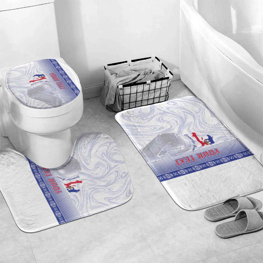 Custom Afro-Haiti Football Bathroom Set 2026 Grenadye Alaso White Version - African Pride