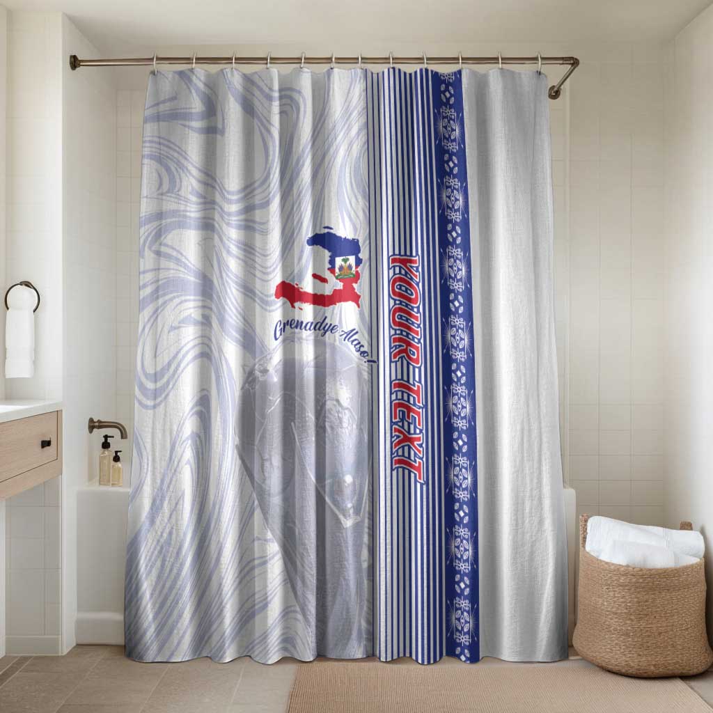 Custom Afro-Haiti Football Bathroom Set 2026 Grenadye Alaso White Version - African Pride
