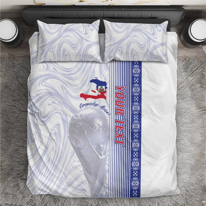 Custom Afro-Haiti Football Bedding Set 2026 Grenadye Alaso White Version - African Pride
