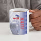 Custom Afro-Haiti Football Ceramic Mug 2026 Grenadye Alaso White Version - African Pride