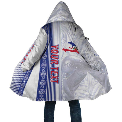 Custom Afro-Haiti Football Cloak 2026 Grenadye Alaso White Version - African Pride