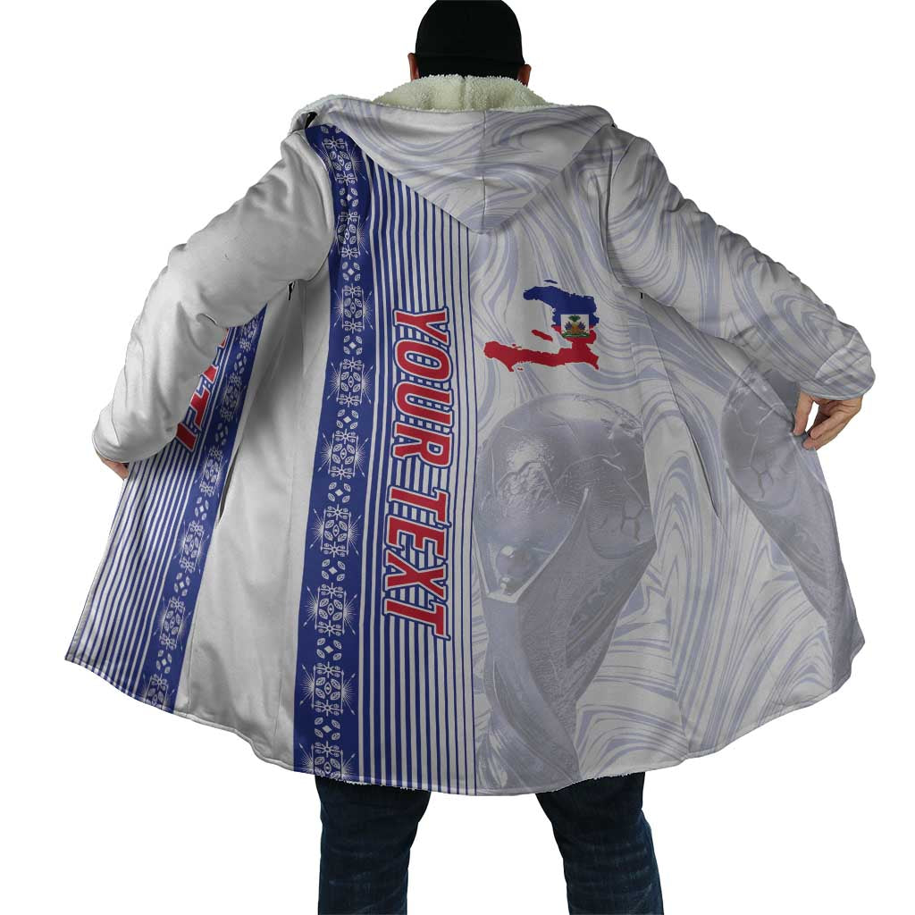 Custom Afro-Haiti Football Cloak 2026 Grenadye Alaso White Version - African Pride