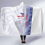 Custom Afro-Haiti Football Hooded Blanket 2026 Grenadye Alaso White Version - African Pride