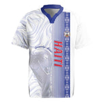 Custom Afro-Haiti Football Rugby Jersey 2026 Grenadye Alaso White Version LT14
