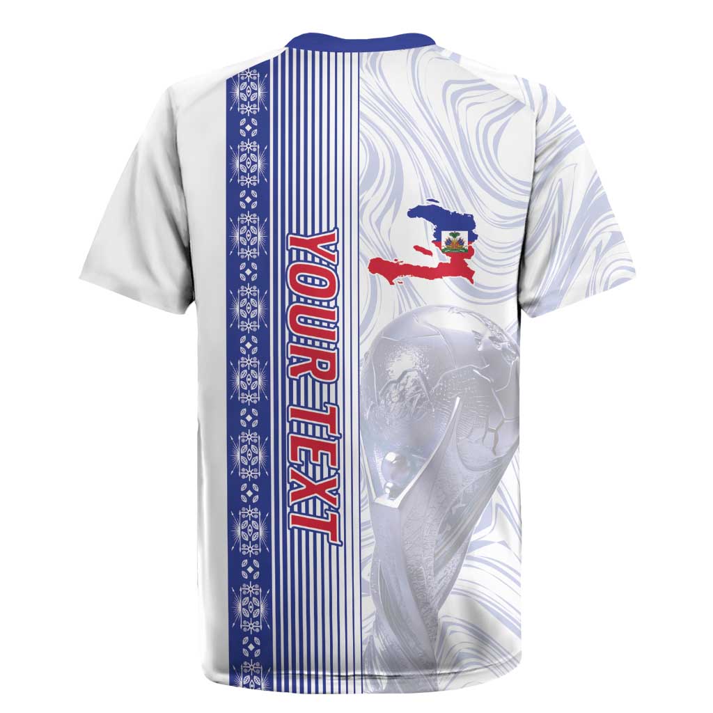 Custom Afro-Haiti Football Rugby Jersey 2026 Grenadye Alaso White Version LT14