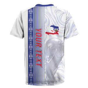 Custom Afro-Haiti Football Rugby Jersey 2026 Grenadye Alaso White Version LT14