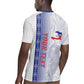 Custom Afro-Haiti Football Rugby Jersey 2026 Grenadye Alaso White Version LT14