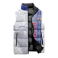 Custom Afro-Haiti Football Sleeveless Puffer Jacket 2026 Grenadye Alaso White Version - African Pride