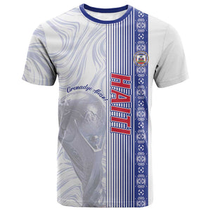 Custom Afro-Haiti Football T shirt 2026 Grenadye Alaso White Version LT14