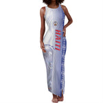 Custom Afro-Haiti Football Tank Maxi Dress 2026 Grenadye Alaso White Version - African Pride