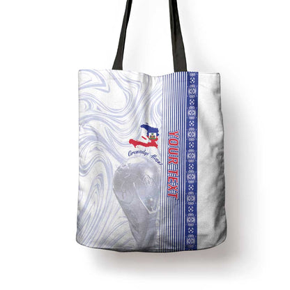 Custom Afro-Haiti Football Tote Bag 2026 Grenadye Alaso White Version - African Pride