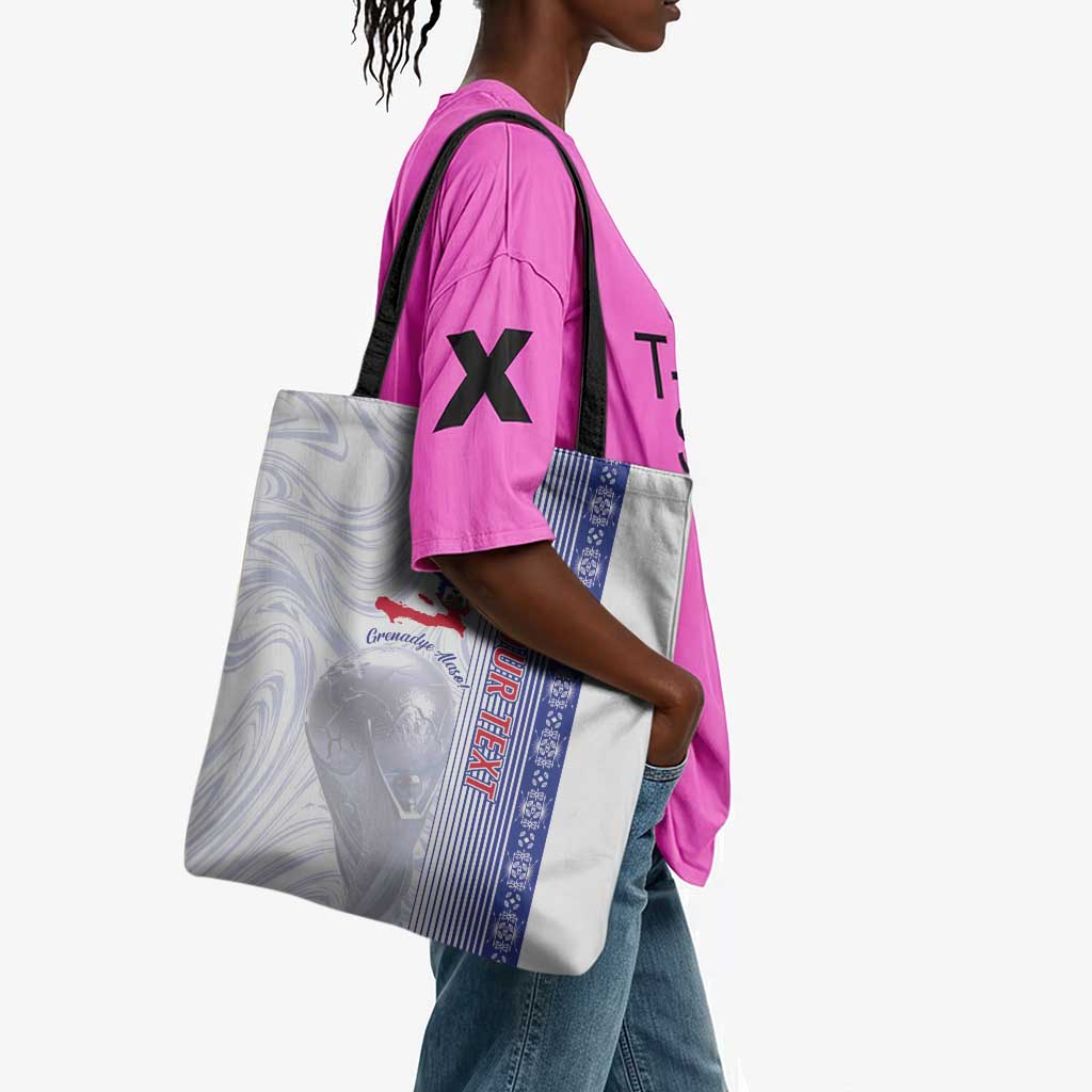 Custom Afro-Haiti Football Tote Bag 2026 Grenadye Alaso White Version - African Pride
