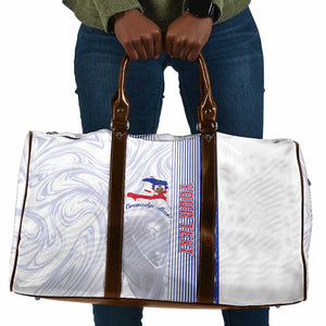 Custom Afro-Haiti Football Travel Bag 2026 Grenadye Alaso White Version - African Pride