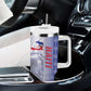 Custom Afro-Haiti Football Tumbler With Handle 2026 Grenadye Alaso White Version - African Pride