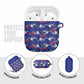 Afro-Haitians AirPods Case Ayiti Map and Rose Kayenn Tropical Style - African Pride