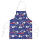 Afro-Haitians Apron Ayiti Map and Rose Kayenn Tropical Style - African Pride