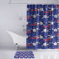 Afro-Haitians Bathroom Set Ayiti Map and Rose Kayenn Tropical Style - African Pride