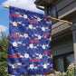 Afro-Haitians Garden Flag Ayiti Map and Rose Kayenn Tropical Style - African Pride