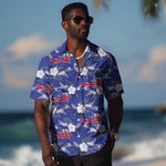 Afro-Haitians Hawaiian Shirt Ayiti Map and Rose Kayenn Tropical Style LT14