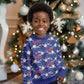 Afro-Haitians Kid Ugly Christmas Sweater Ayiti Map and Rose Kayenn Tropical Style - African Pride