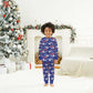 Afro-Haitians Christmas Pajama Set Ayiti Map and Rose Kayenn Tropical Style - African Pride
