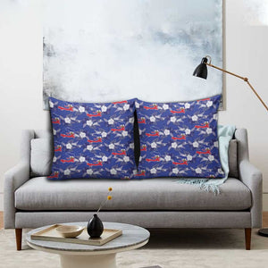 Afro-Haitians Pillow Cover Ayiti Map and Rose Kayenn Tropical Style - African Pride