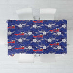 Afro-Haitians Tablecloth Ayiti Map and Rose Kayenn Tropical Style - African Pride