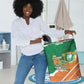 Cote d'Ivoire Independence Day Laundry Basket 1960 Proud Coat Of Arms Grunge Style