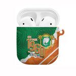 Cote d'Ivoire Independence Day AirPods Case 1960 Proud Coat Of Arms Grunge Style