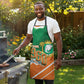 Cote d'Ivoire Independence Day Apron 1960 Proud Coat Of Arms Grunge Style