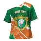 Cote d'Ivoire Independence Day Personalized Cross Shoulder Shirt 1960 Proud Coat Of Arms Grunge Style